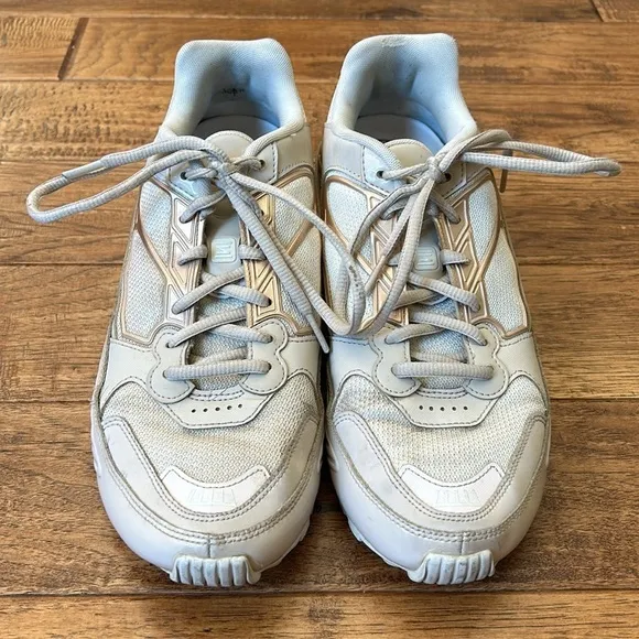 Nike Women's Shox Enigma Running Shoes Sneakers in Desert Sand Size 10