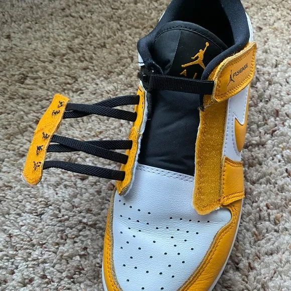 Nike Yellow and Black Sneakers