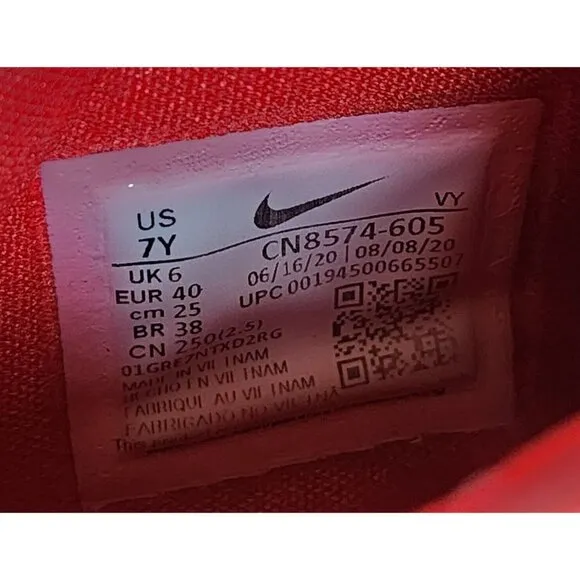 Nike Zoom Freak 2 GS Boys Youth Size 7Y Red Athletic Shoes Sneakers CN8574-605