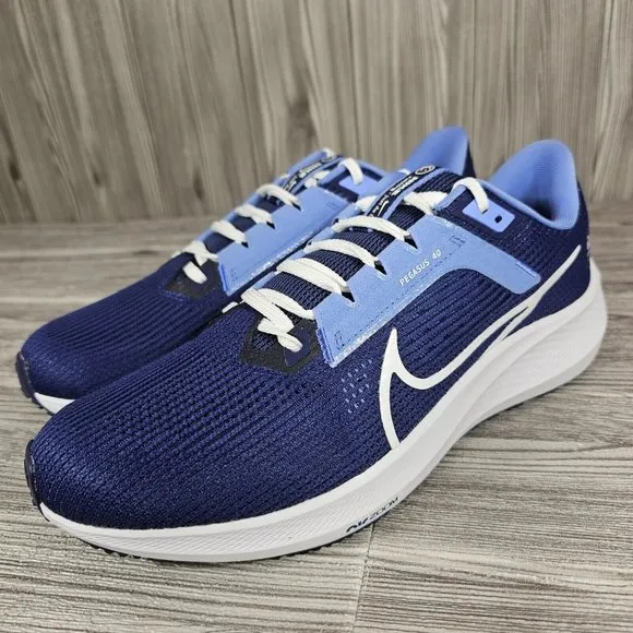 Nike Zoom Pegasus 40 France-Coast/White/Blue- FN0019 401 - Men's Size 9.5NEW