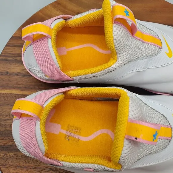 Nike Zoom Pulse Shoes Men's 10.5 Gray Pink Slip On Nursing Workwear Sneakers