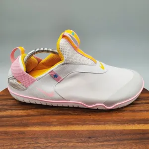 Nike Zoom Pulse Shoes Men's 10.5 Gray Pink Slip On Nursing Workwear Sneakers
