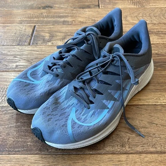 Nike Zoom Rival Fly Sneakers Running Shoes Stellar Indigo Blue Men's Size 11