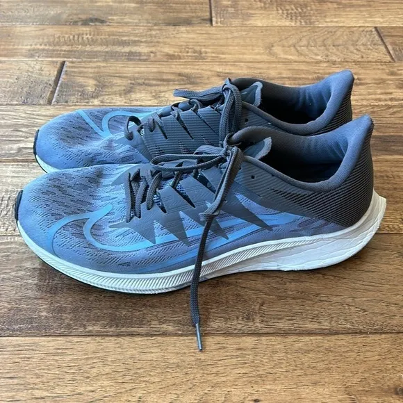 Nike Zoom Rival Fly Sneakers Running Shoes Stellar Indigo Blue Men's Size 11