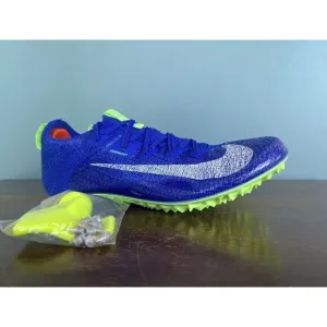 Nike Zoom Superfly Elite 2 Racer Blue Sprinting Spikes Men's Size 7 CD4382-400
