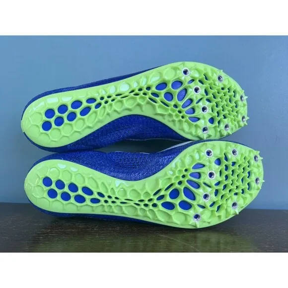 Nike Zoom Superfly Elite 2 Racer Blue Sprinting Spikes Men's Size 7 CD4382-400