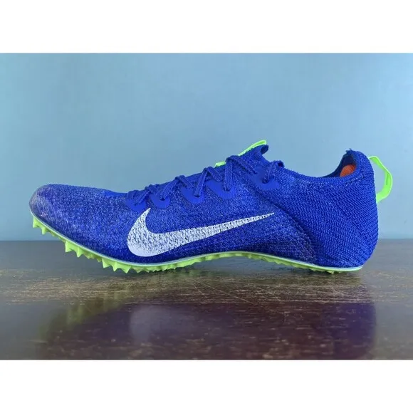 Nike Zoom Superfly Elite 2 Racer Blue Sprinting Spikes Men's Size 7 CD4382-400