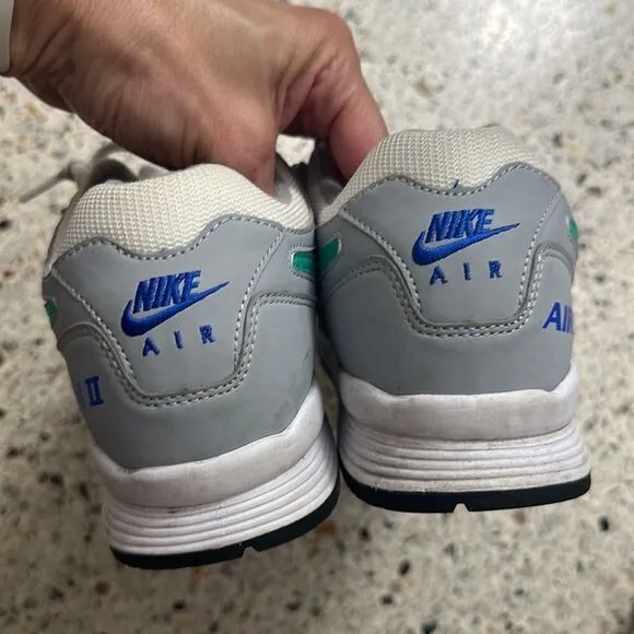 Nike Air Span 2 wolf grey clear emerald shoes sneakers green 7