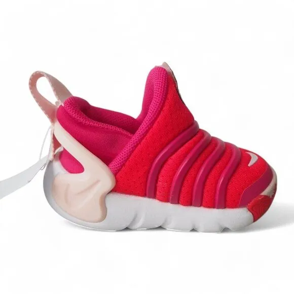 Nike Dynamo Go TD 'Strawberry' Slip-on Sneakers DO9376-600 Infant 2C