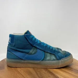 Nike SB Zoom Blazer Premium Mid PRM Plus Green Teal Gum Sneakers Shoes Mens 10.5