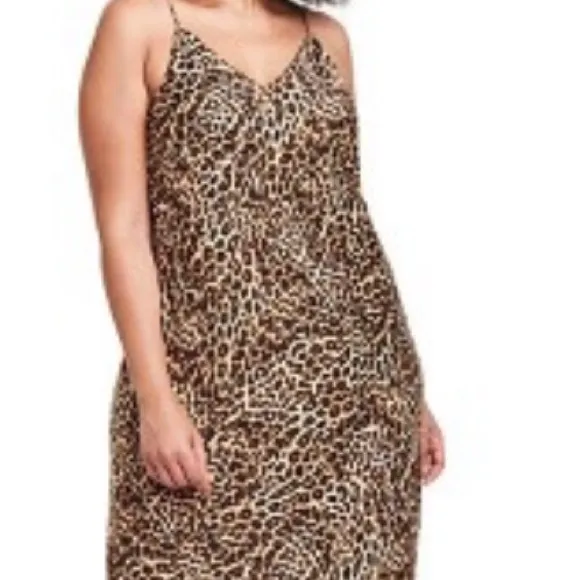 Nili Lotan x Target Leopard Slip Dress