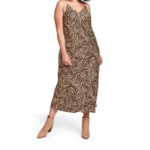 Nili Lotan x Target Leopard Slip Dress