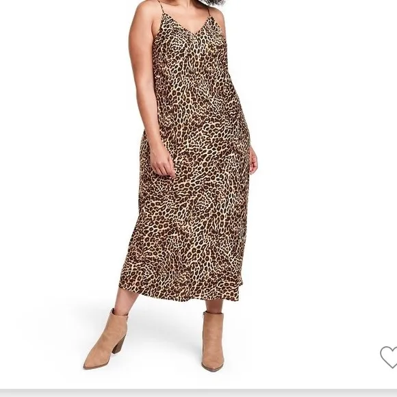 Nili Lotan x Target Leopard Slip Dress