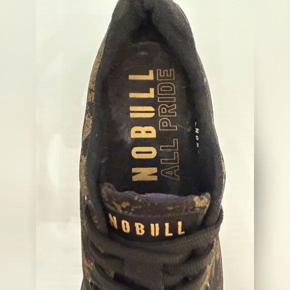 Nobull Pride Black Gold Trainers Sneakers Shoes