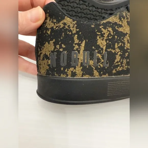 Nobull Pride Black Gold Trainers Sneakers Shoes