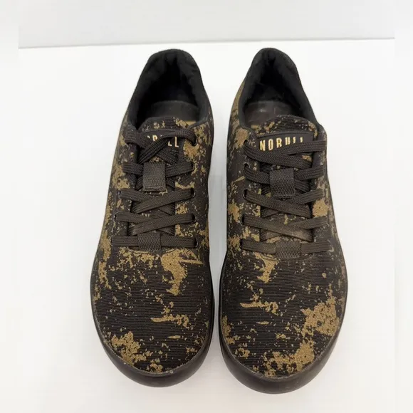 Nobull Pride Black Gold Trainers Sneakers Shoes