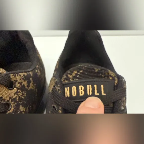 Nobull Pride Black Gold Trainers Sneakers Shoes