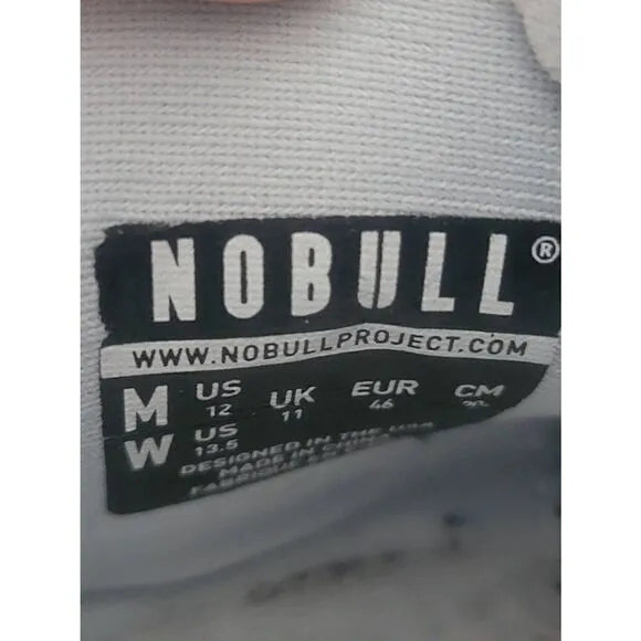Nobull Unisex Ice Burst Lace Up Trainer Athletic Shoes Size 12Mens/ 13.5 Womens