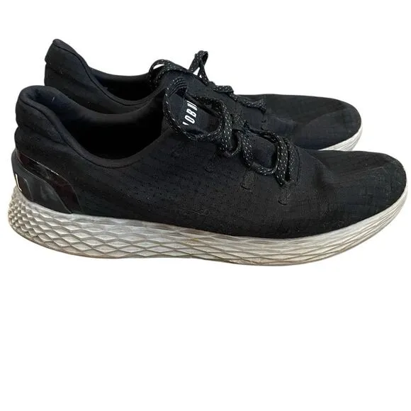 NOBULL Unisex Ripstop Runner 12M/12.5W Black Gray Athletic Gym Shoes Sneakers