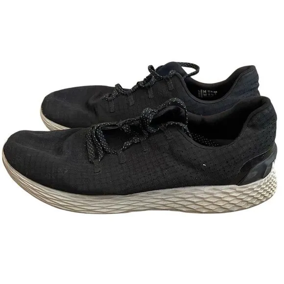 NOBULL Unisex Ripstop Runner 12M/12.5W Black Gray Athletic Gym Shoes Sneakers