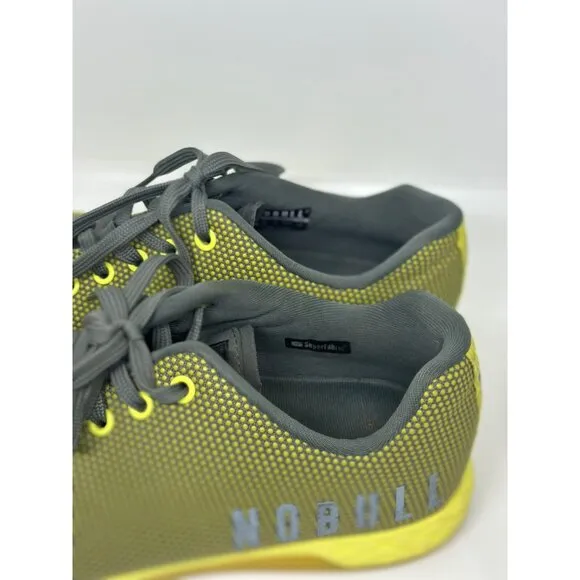 Nobull Unisex Training Shoes Yellow Lightweight Durable Gym Crossfit W10 M8.5