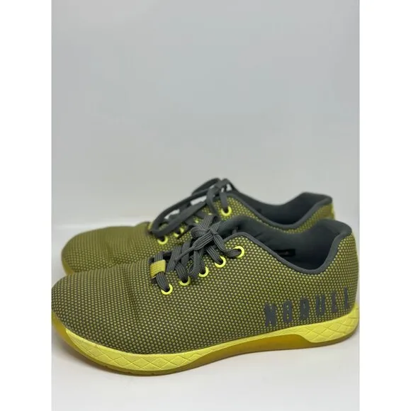 Nobull Unisex Training Shoes Yellow Lightweight Durable Gym Crossfit W10 M8.5