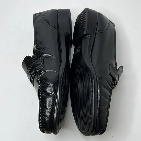Nunn Bush Black Leather Penny Loafers Men's Sz 9
