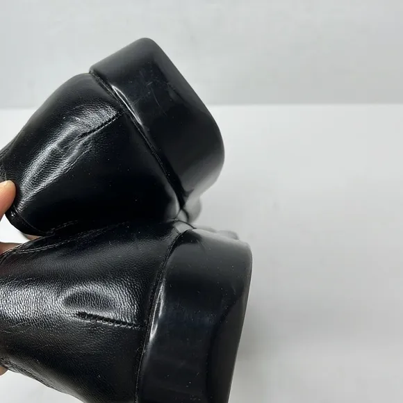 Nunn Bush Black Leather Penny Loafers Men's Sz 9