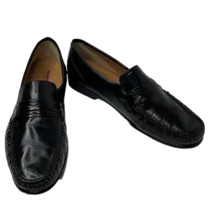 Nunn Bush Black Leather Penny Loafers Men's Sz 9