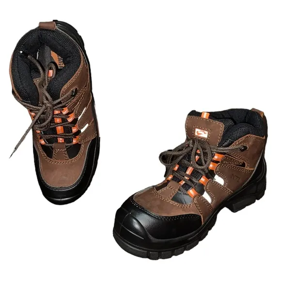 NWB Saga Safety Boots Composite Toe Electrician Slip Resistant Work Boot #4059