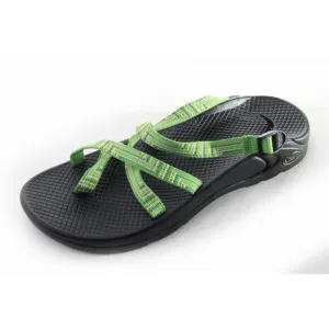 Nwob Chaco Ecotread Zong Sandals Shoes Green Backless Sport Sandals Women's Sz 8