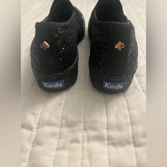 NWOB Kate Spade x Keds glitter slip on
