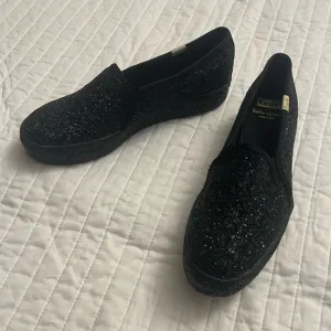 NWOB Kate Spade x Keds glitter slip on