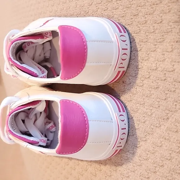 NWOB Ralph Lauren Polo Elmwood Casual Sneakers for Girls