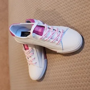 NWOB Ralph Lauren Polo Elmwood Casual Sneakers for Girls