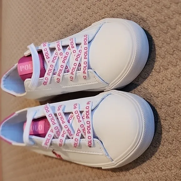 NWOB Ralph Lauren Polo Elmwood Casual Sneakers for Girls