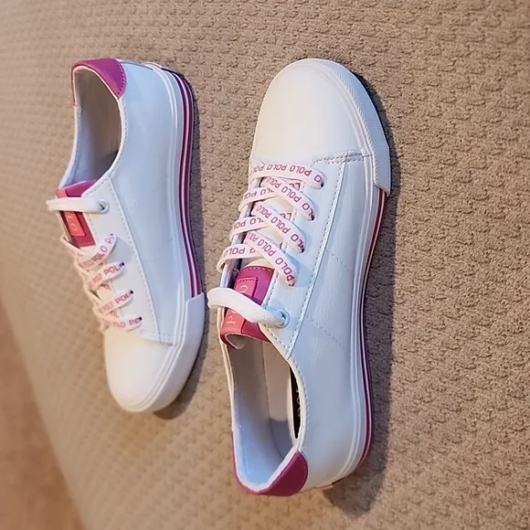 NWOB Ralph Lauren Polo Elmwood Casual Sneakers for Girls
