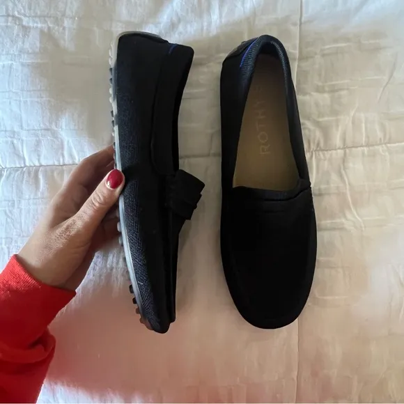 NWOB Rothy's The Driver Black Loafers - Size 9.5