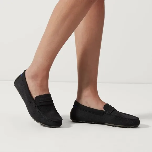 NWOB Rothy's The Driver Black Loafers - Size 9.5