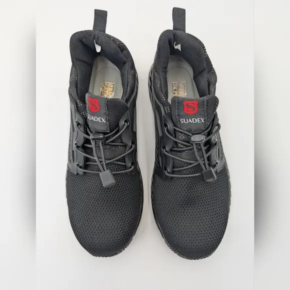 NWOB SUADEX Steel Toe Puncture Proof Kevlar Midsole Work Shoes for Men Sz 9/9.5