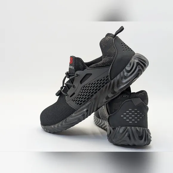 NWOB SUADEX Steel Toe Puncture Proof Kevlar Midsole Work Shoes for Men Sz 9/9.5