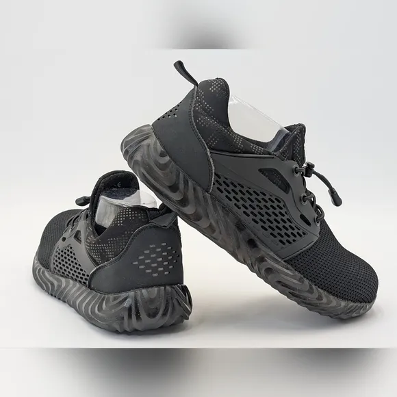 NWOB SUADEX Steel Toe Puncture Proof Kevlar Midsole Work Shoes for Men Sz 9/9.5