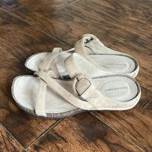 NWOT!  Rockport powered by DMX sandals, size 6