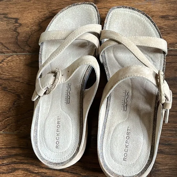 NWOT!  Rockport powered by DMX sandals, size 6