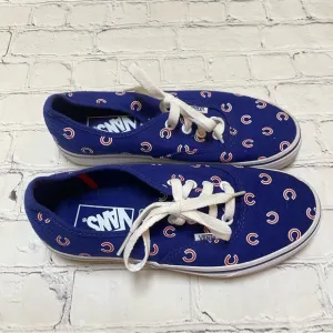 NWOT Vans   MLB Chicago Cubs Sneakers