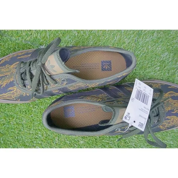 NWT - Adidas Sneakers Adi-Ease Sneakers - Green Camo - B27793 - Men's Size 12