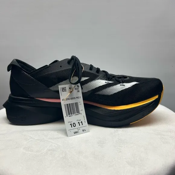 NWT Adizero Adios Pro 3 Men (10.0)