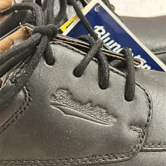 NWT Blundstone Executive Steel Toe Black Leather Dress Oxford Work Shoe - US 9