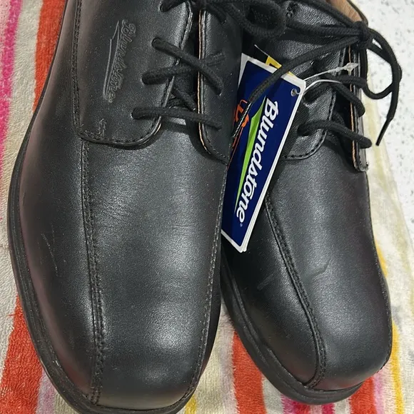 NWT Blundstone Executive Steel Toe Black Leather Dress Oxford Work Shoe - US 9