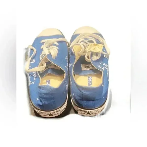 NWT converse all star unisex low horoscope baby blue casual sneakers  M8.5/W10.5